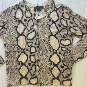 All saints Cardigan lightweight snake wool S